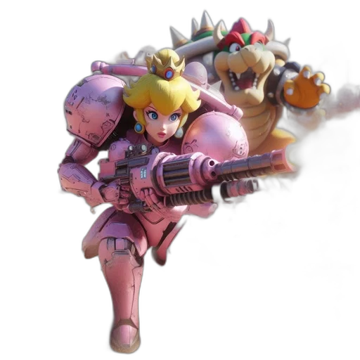 weapon, robot, sword, crown transparent PNG cut-out
