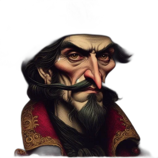 face, hat, mask, staff transparent PNG cut-out