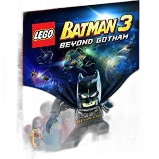 book, cover, lego, batman transparent PNG cut-out
