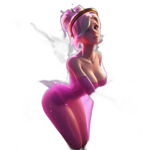 dress, staff, concept art, fantasy art transparent PNG cut-out