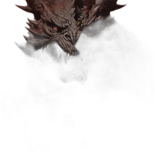 dragon, mask, creature, face transparent PNG cut-out
