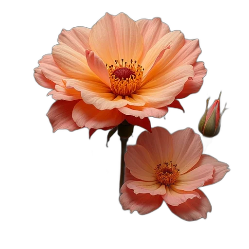 flower, crown, jewelry, staff transparent PNG cut-out