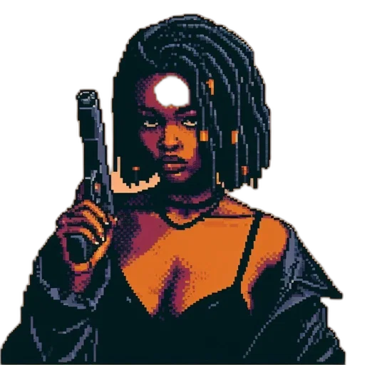 weapon, staff, jewelry, jacket transparent PNG cut-out