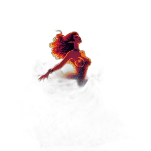 dragon, creature, animal, staff transparent PNG cut-out