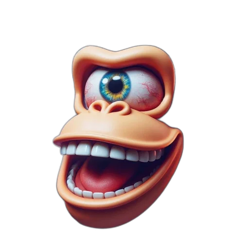 face, mask, creature, robot transparent PNG cut-out