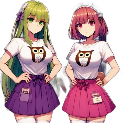 staff, anime, pixel art, concept art transparent PNG cut-out