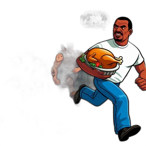 food, concept art, comic book art, cartoon transparent PNG cut-out