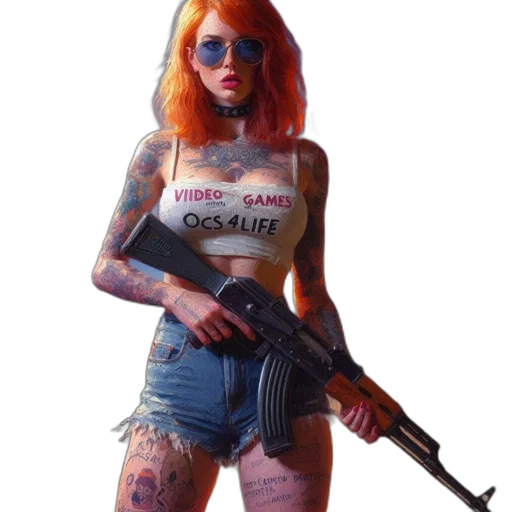 weapon, dress, animal, jacket transparent PNG cut-out