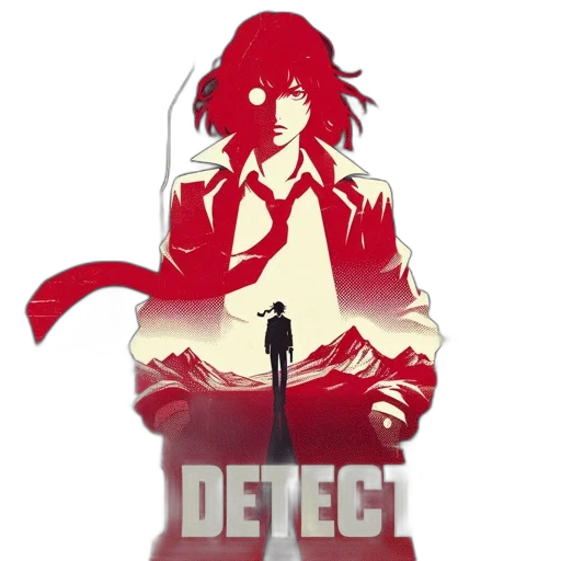 jacket, concept art, anime, pixel art transparent PNG cut-out