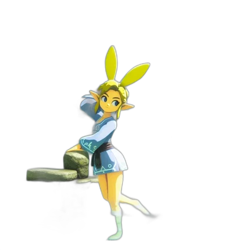 staff, weapon, dress, flower transparent PNG cut-out