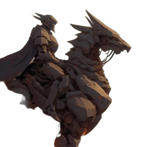 dragon, creature, weapon, sword transparent PNG cut-out