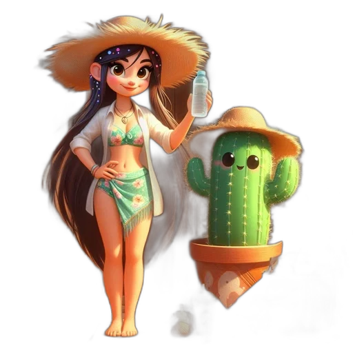 hat, staff, weapon, concept art transparent PNG cut-out