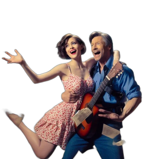 dress, couple, one, jovial transparent PNG cut-out