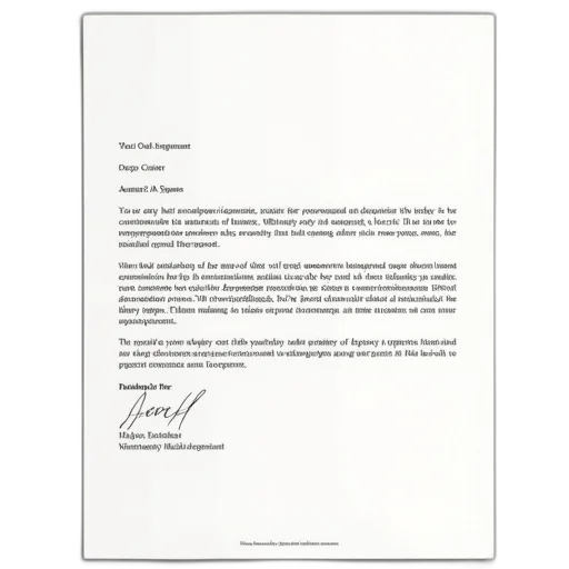 letter, business, representative, requesting transparent PNG cut-out