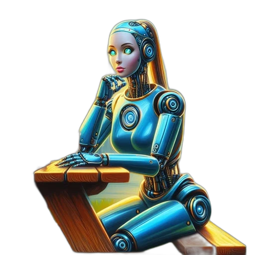 robot, jewelry, furniture, concept art transparent PNG cut-out
