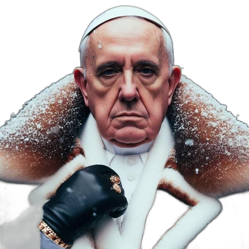 face, jacket, animal, staff transparent PNG cut-out