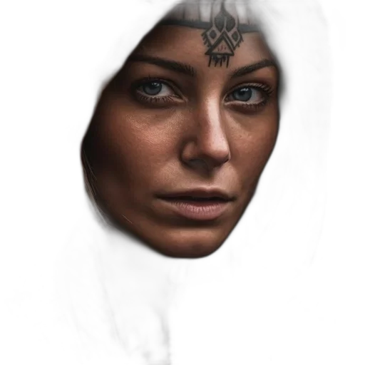 face, mask, crown, jewelry transparent PNG cut-out