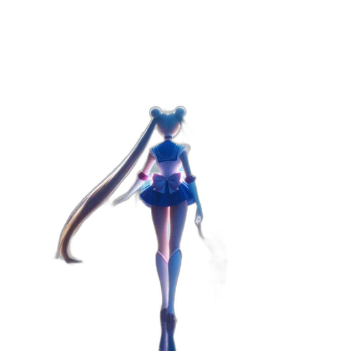 dress, staff, weapon, robot transparent PNG cut-out