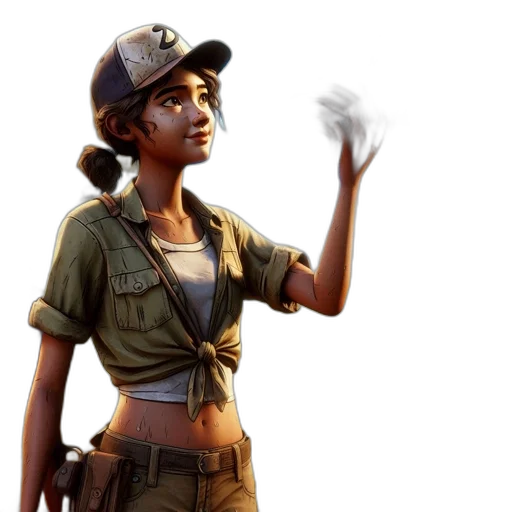 staff, weapon, hat, concept art transparent PNG cut-out