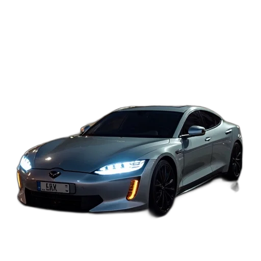 car, 3d render, photorealistic, concept art transparent PNG cut-out