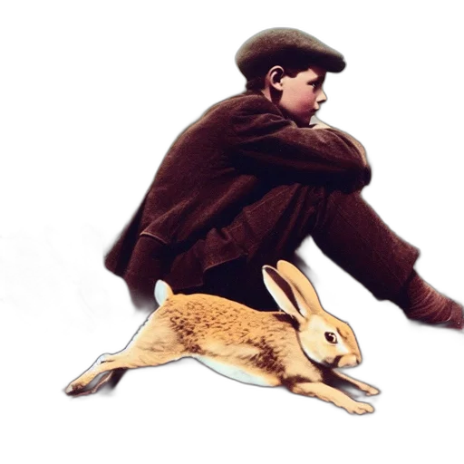 animal, hat, concept art, photorealistic transparent PNG cut-out