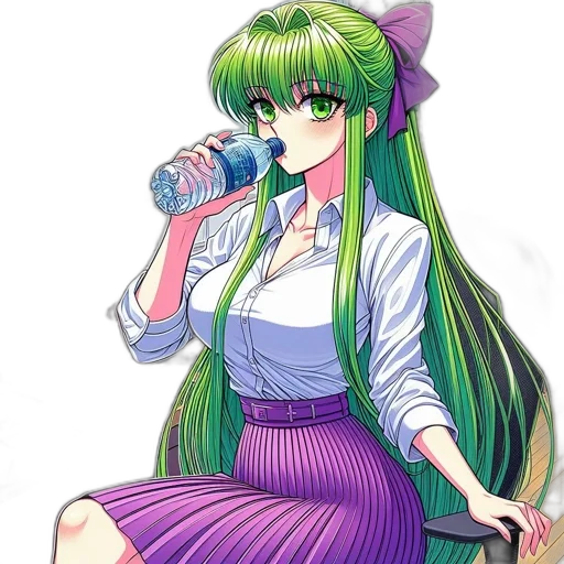 bottle, dress, staff, food transparent PNG cut-out