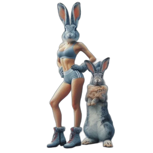 animal, shoes, concept art, 3d render transparent PNG cut-out
