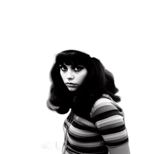 hair, dress, face, hat transparent PNG cut-out