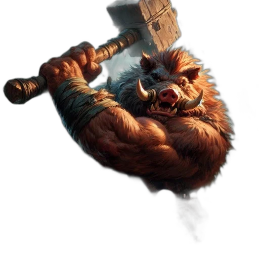 staff, creature, animal, weapon transparent PNG cut-out