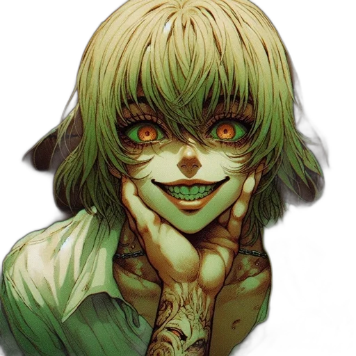 mask, face, creature, staff transparent PNG cut-out