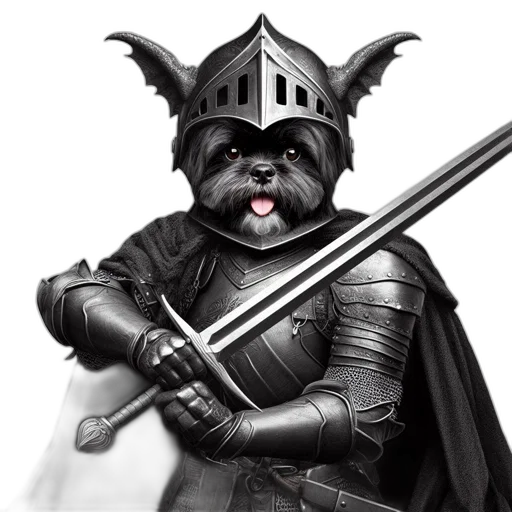 staff, animal, dragon, sword transparent PNG cut-out