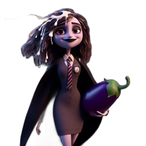 staff, dress, creature, robot transparent PNG cut-out