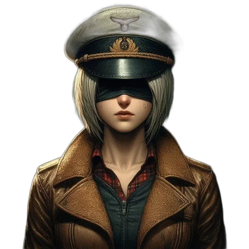 hat, jacket, face, mask transparent PNG cut-out