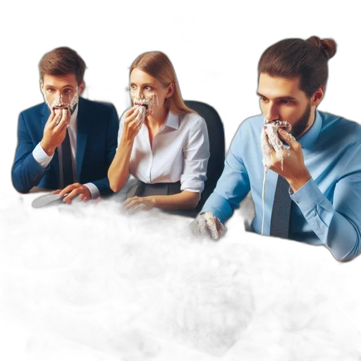 four, individuals, formal, attire transparent PNG cut-out