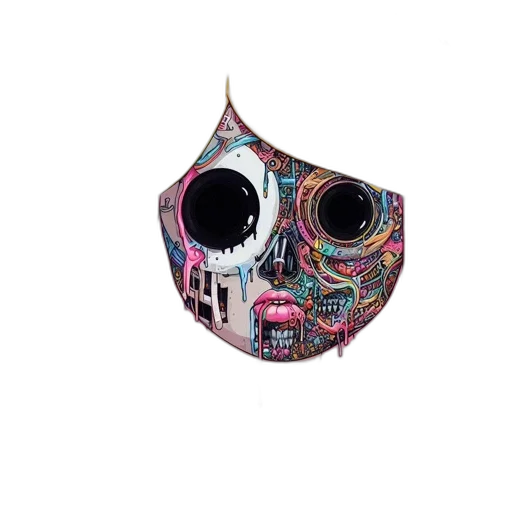 mask, face, jewelry, umbrella transparent PNG cut-out