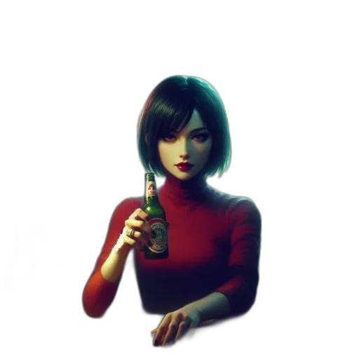 robot, staff, weapon, bottle transparent PNG cut-out