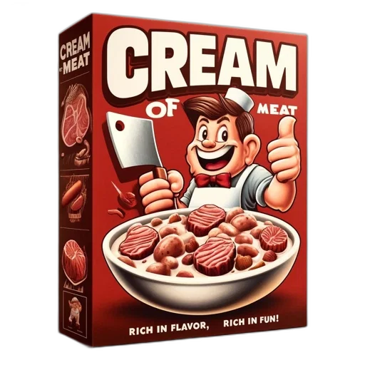 food, creature, robot, 3d render transparent PNG cut-out