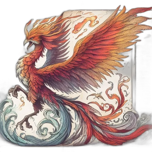 dragon, staff, fantasy art, concept art transparent PNG cut-out