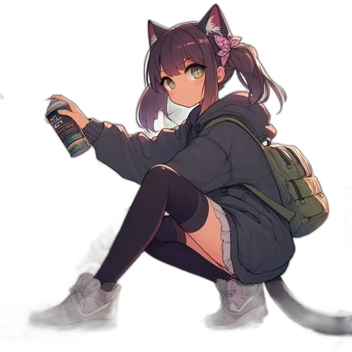 weapon, staff, jacket, animal transparent PNG cut-out