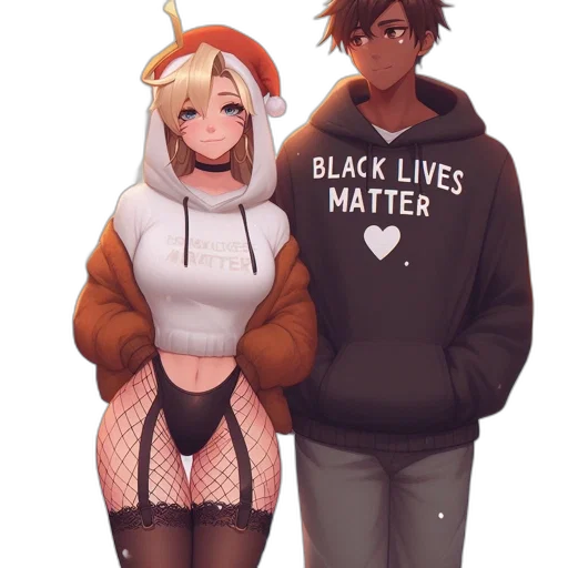 jacket, dress, anime, concept art transparent PNG cut-out