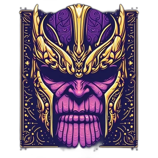 mask, crown, face, comic book art transparent PNG cut-out