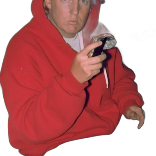 jacket, weapon, staff, creature transparent PNG cut-out
