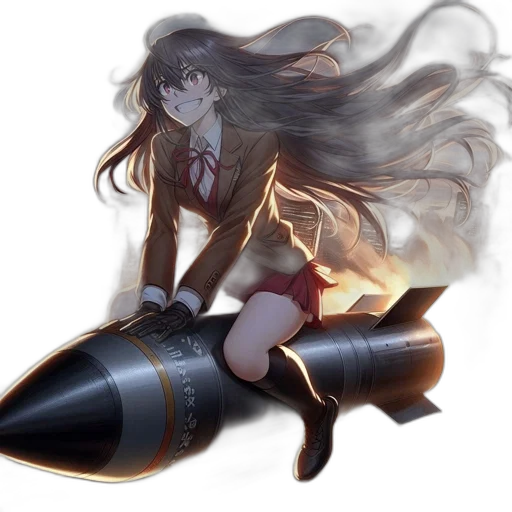 weapon, hair, sword, staff transparent PNG cut-out