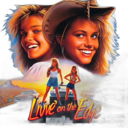 concept art, neon lights, movie, poster transparent PNG cut-out
