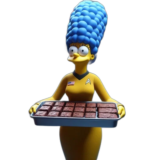 food, hat, staff, creature transparent PNG cut-out