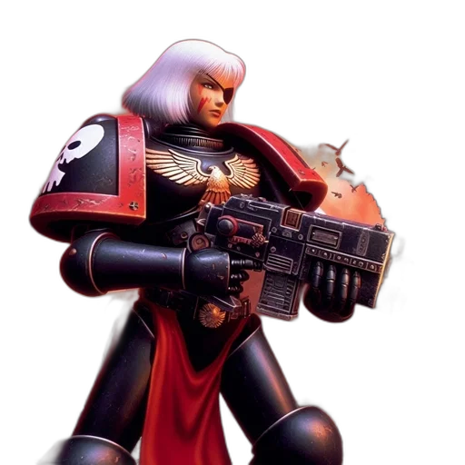 robot, weapon, concept art, cyberpunk transparent PNG cut-out