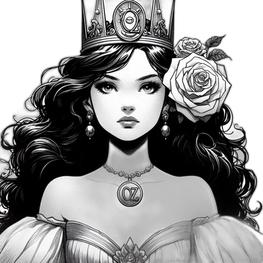 crown, jewelry, comic book art, fantasy art transparent PNG cut-out