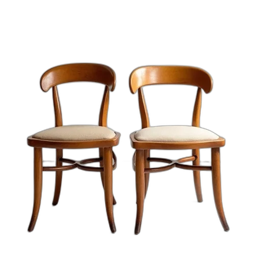 furniture, 3d render, photorealistic, pair transparent PNG cut-out