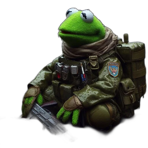 jacket, weapon, animal, staff transparent PNG cut-out