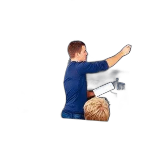 staff, weapon, jacket, robot transparent PNG cut-out